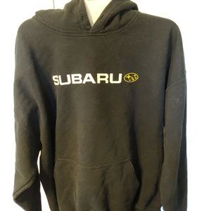 Subaru black hoodie